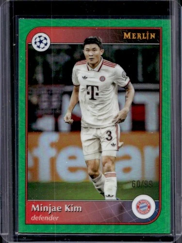 Min-Jae Kim 2024 Topps Merlin Chrome Green Refractor /99