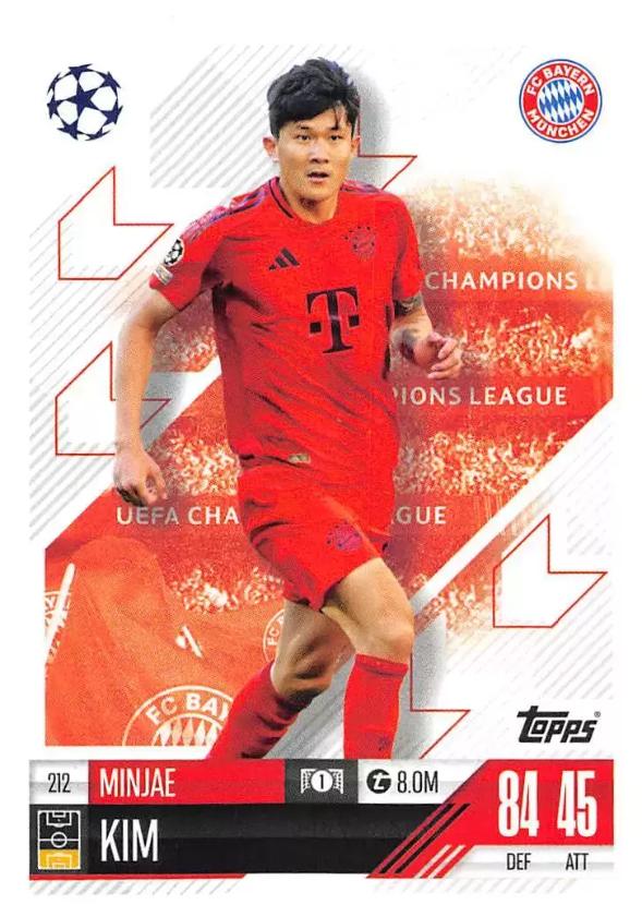 Min jae Kim 2024 Topps Match Attax UEFA Club Competitions