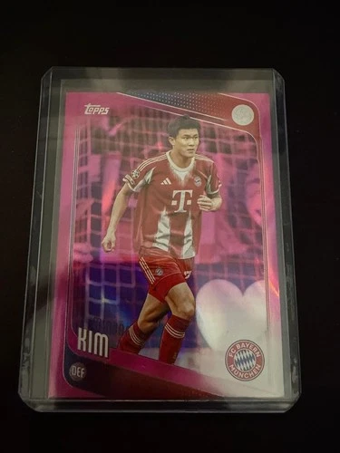 Min-Jae Kim 2025 Topps UCC Flagship Pink Flowfractor