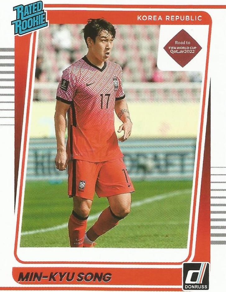 Min-kyu Song 2021 Panini Donruss Soccer 189