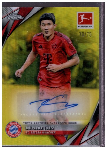 Minjae Kim 2024 Topps Chrome /75