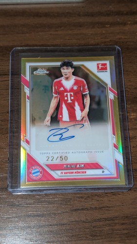 Minjae Kim 2026 Topps Chrome Gold /50