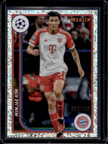Minjae Kim 2024 Topps Chrome Merlin Speckle Refractor /150