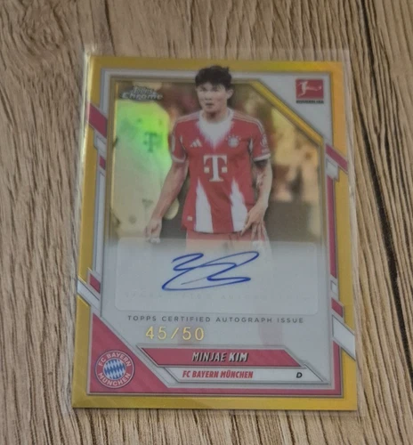 Minjae Kim 2025 Topps Chrome True Gold /50