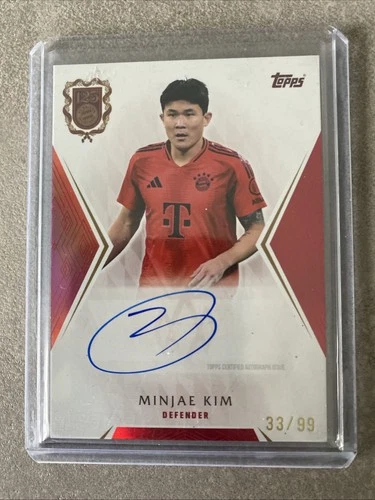 Minjae Kim 2023 Topps FC Bayern München 125 Jahre Jubiläum /99