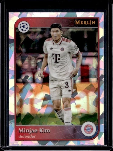 Minjae Kim 2024 Topps Merlin Chrome Atomic Refractor #115