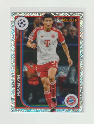 Minjae Kim 2023 Panini Merlin Chrome Speckle /150