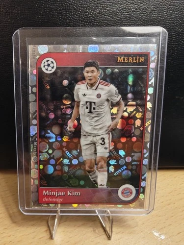 Minjae Kim 2024 Topps Merlin Chrome Vintage Refractor #115