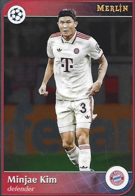 Minjae Kim 2024 Topps Merlin UEFA Club Competitions