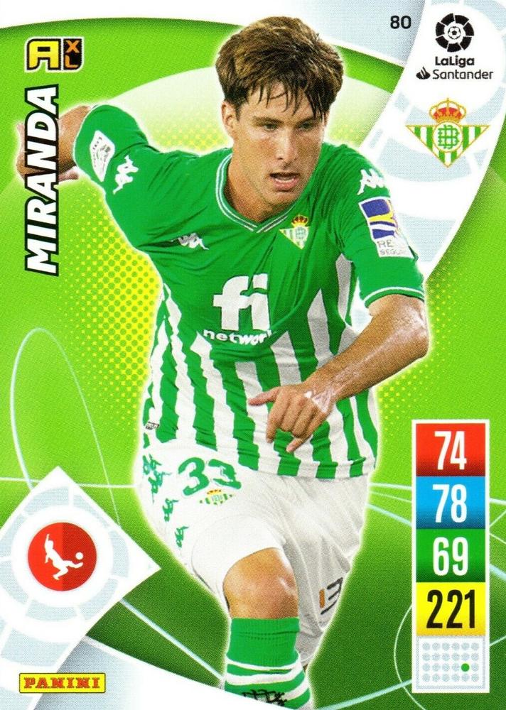 Miranda 2021 Panini Adrenalyn XL La Liga