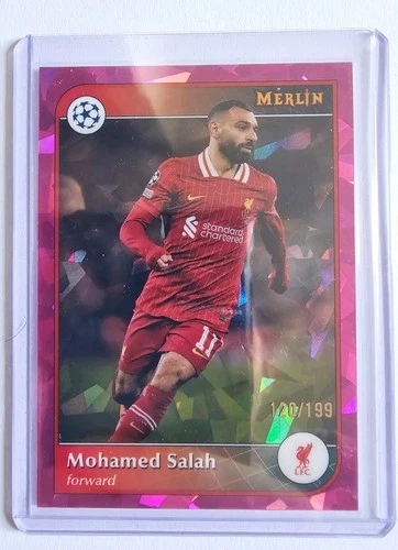 Mo Salah 2024 Topps Merlin UEFA Club Competitions /199