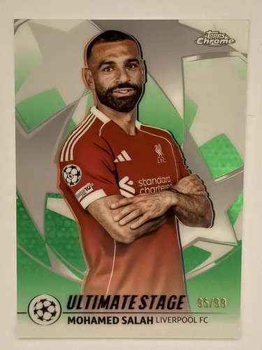 Mo Salah 2025 Topps UCC Flagship /99