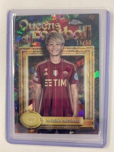 Moeka Minami 2025 Topps Women's Champions League Sapphire Sapphire /50