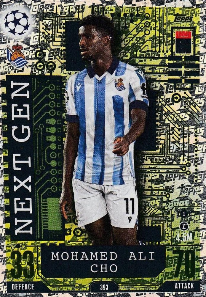 Mohamed Ali Cho 2023 Topps Match Attax UEFA Club Competitions