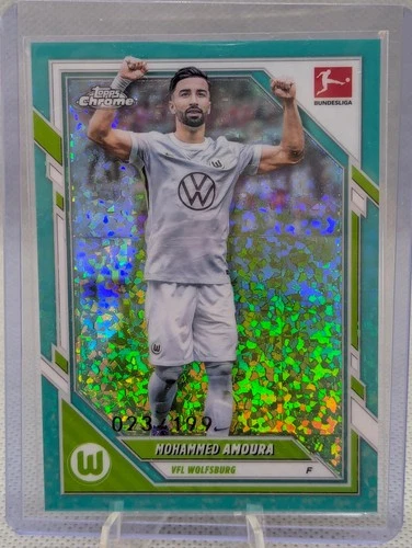 Mohamed Amoura 2025 Topps Chrome Bundesliga /199