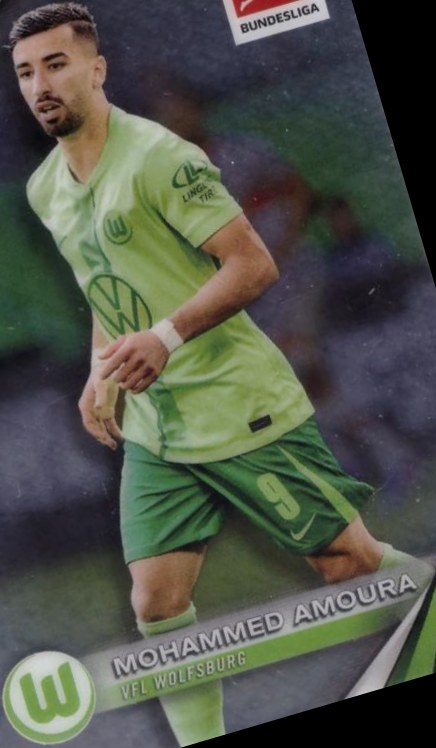Mohamed Amoura 2024 Topps Chrome Bundesliga