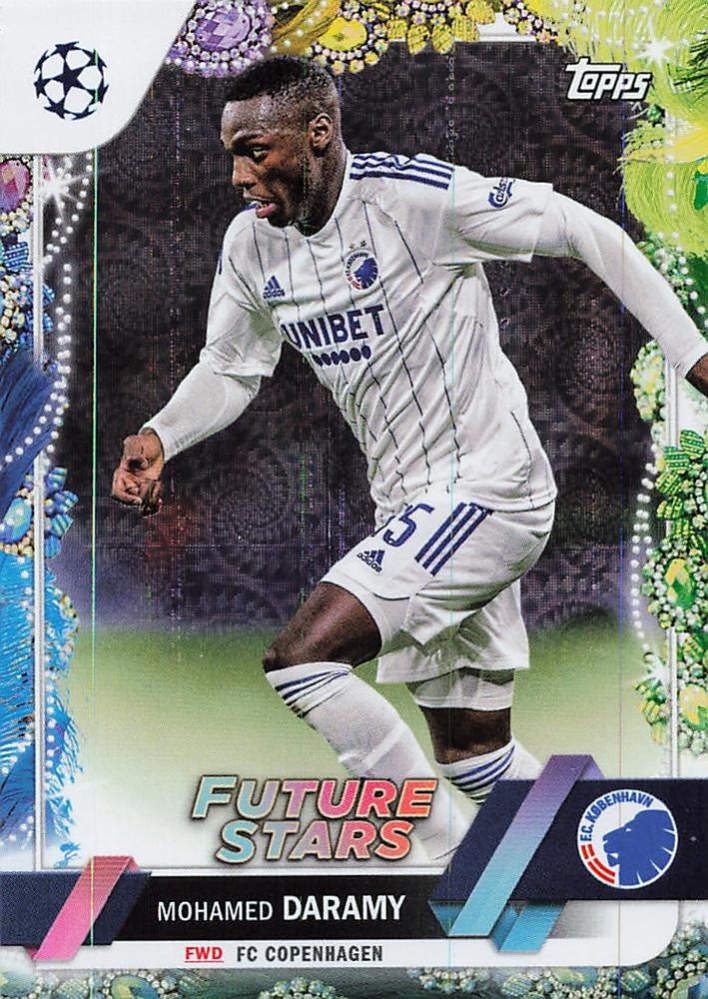 Mohamed Daramy 2022 Topps UEFA Club Competitions Carnaval Edition