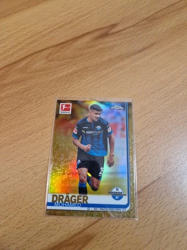 Mohamed Dräger 2019 Topps Bundesliga Chrome Gold /50