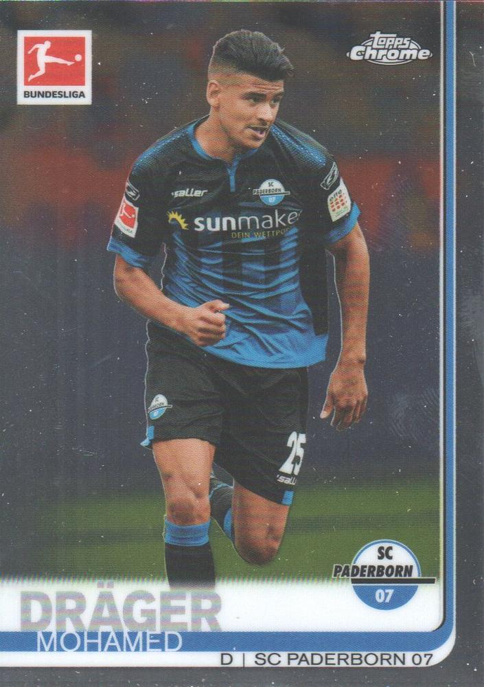 Mohamed Dräger 2019 Topps Chrome Bundesliga 34