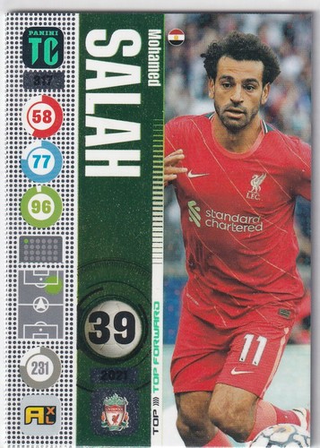 Mohamed Salah 2022 Panini Carte De Collection 317