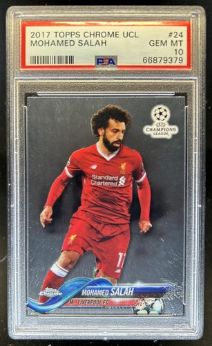 Mohamed Salah 2017 Topps Chrome