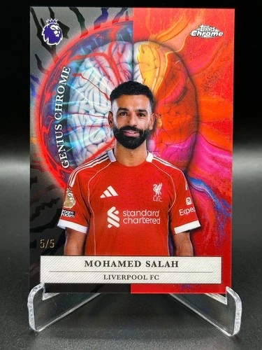 Mohamed Salah 2025 Topps Chrome /5
