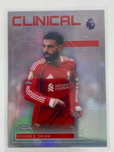 Mohamed Salah 2025 Topps Chrome