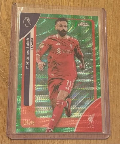 Mohamed Salah 2025 Topps Chrome /99