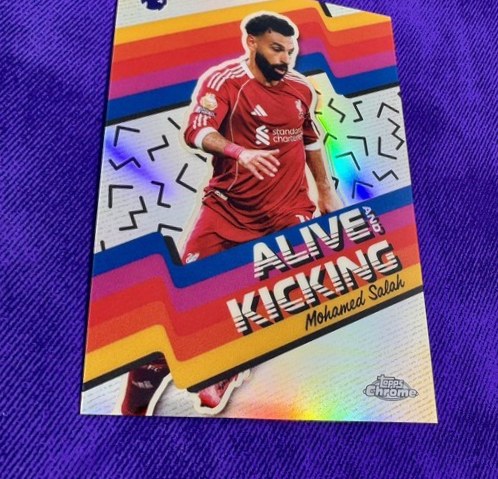Mohamed Salah 2026 Topps Chrome AK-12