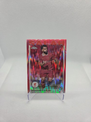 Mohamed Salah 2024 Topps Chrome Champions League Colour Match /8