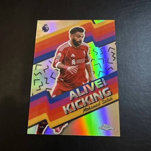 Mohamed Salah 2025 Topps Chrome EPL