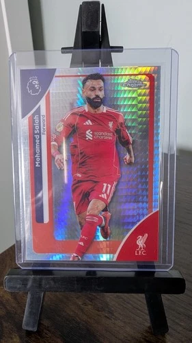Mohamed Salah 2026 Topps Chrome Geometric Prism