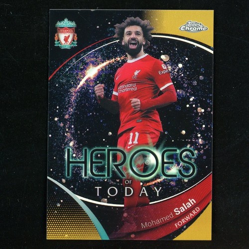 Mohamed Salah 2023 Topps Chrome Gold /50