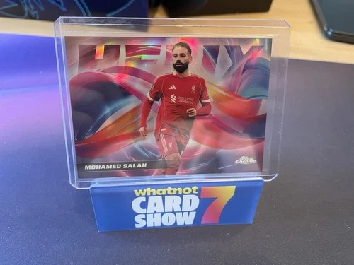 Mohamed Salah 2026 Topps Chrome Helix /1