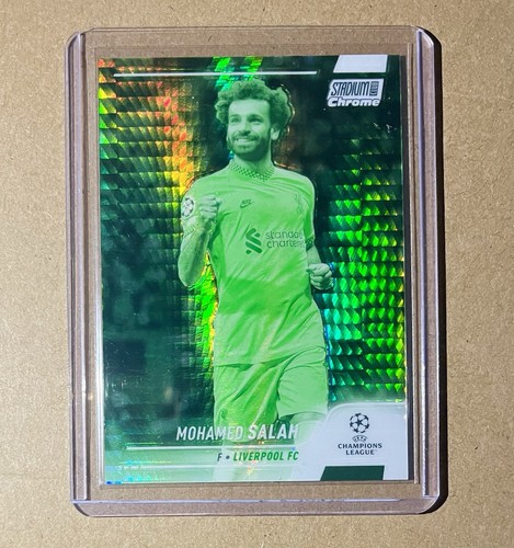 Mohamed Salah 2022 Topps Chrome Hyper 101/175