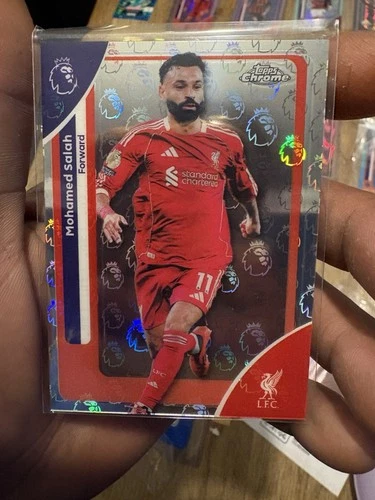 Mohamed Salah 2026 Topps Chrome Logofractor