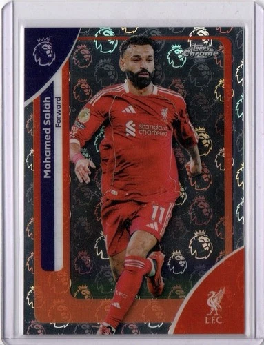 Mohamed Salah 2026 Topps Chrome Logofractor