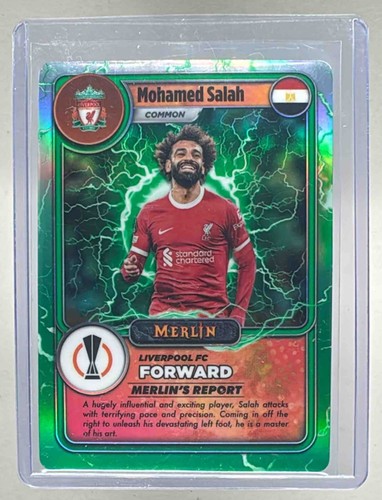 Mohamed Salah 2023 Topps Chrome Merlin