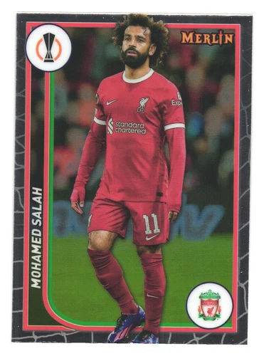 Mohamed Salah 2023 Topps Chrome Merlin
