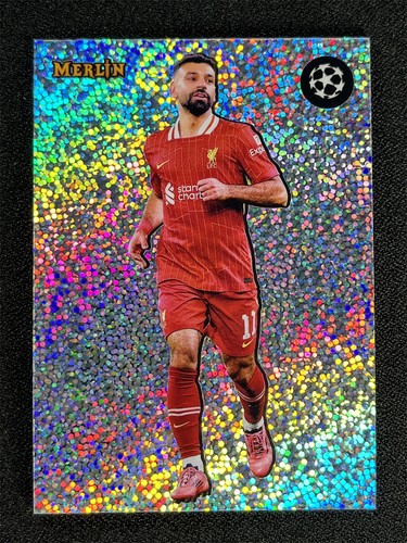 Mohamed Salah 2025 Topps Chrome Merlin