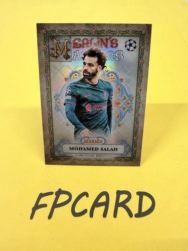 Mohamed Salah 2022 Topps Chrome Merlin MM-7
