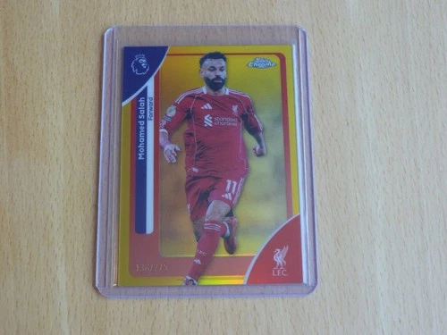 Mohamed Salah 2025 Topps Chrome Premier League /275