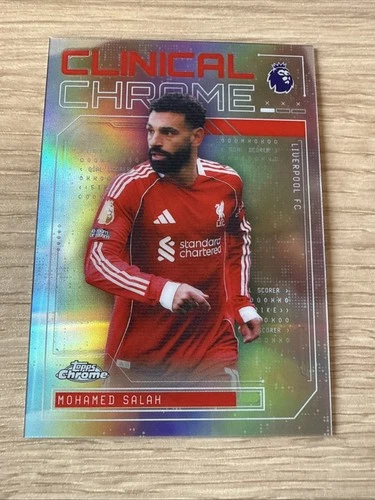 Mohamed Salah 2026 Topps Chrome Premier League