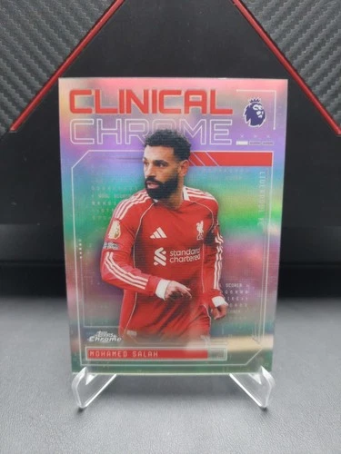 Mohamed Salah 2025 Topps Chrome Premier League CC-19