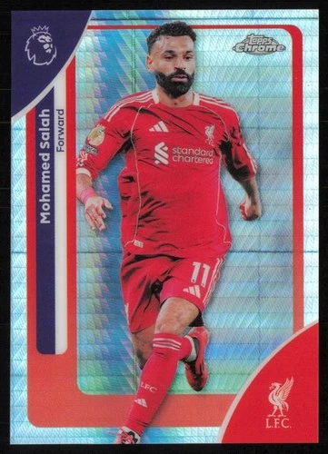 Mohamed Salah 2025 Topps Chrome Prism