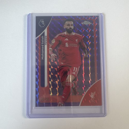 Mohamed Salah 2026 Topps Chrome Purple /75