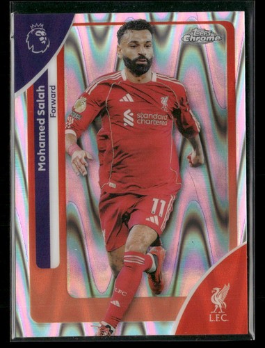 Mohamed Salah 2026 Topps Chrome Raywave