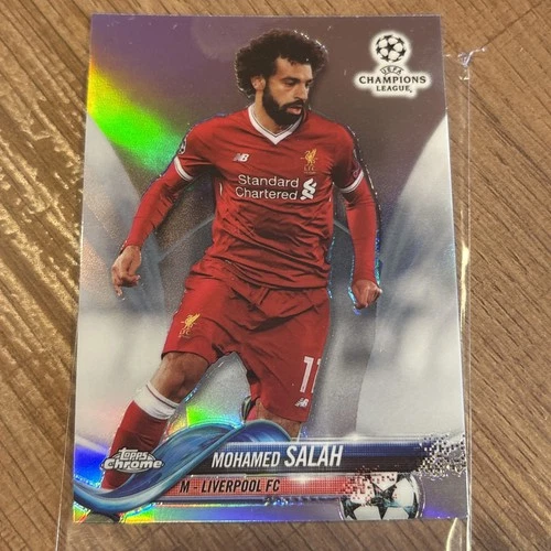 Mohamed Salah 2017 Topps Chrome Refractor