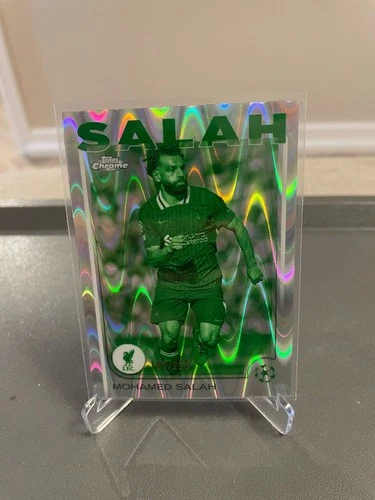 Mohamed Salah 2024 Topps Chrome Refractor /225