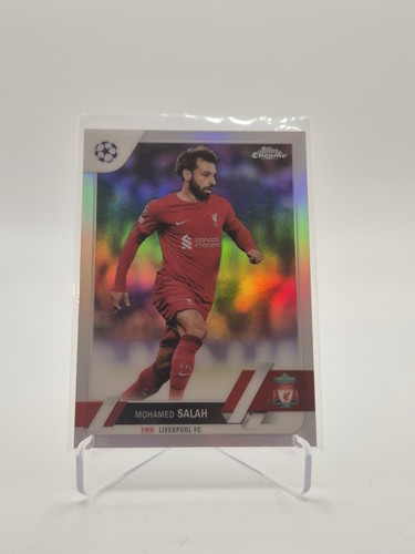 Mohamed Salah 2023 Topps Chrome Refractor